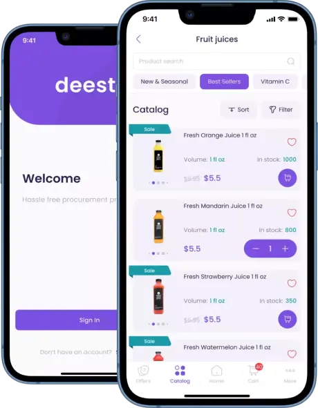 Simplify B2B Procurement with Our Online Ordering App