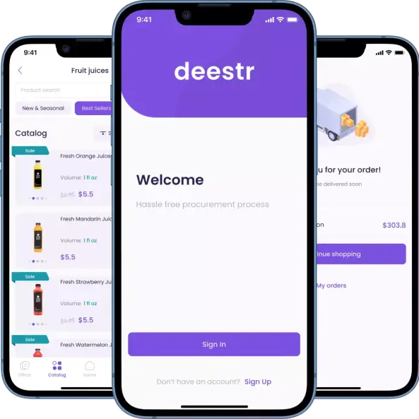 Easy Client Adoption B2B mobile platform
