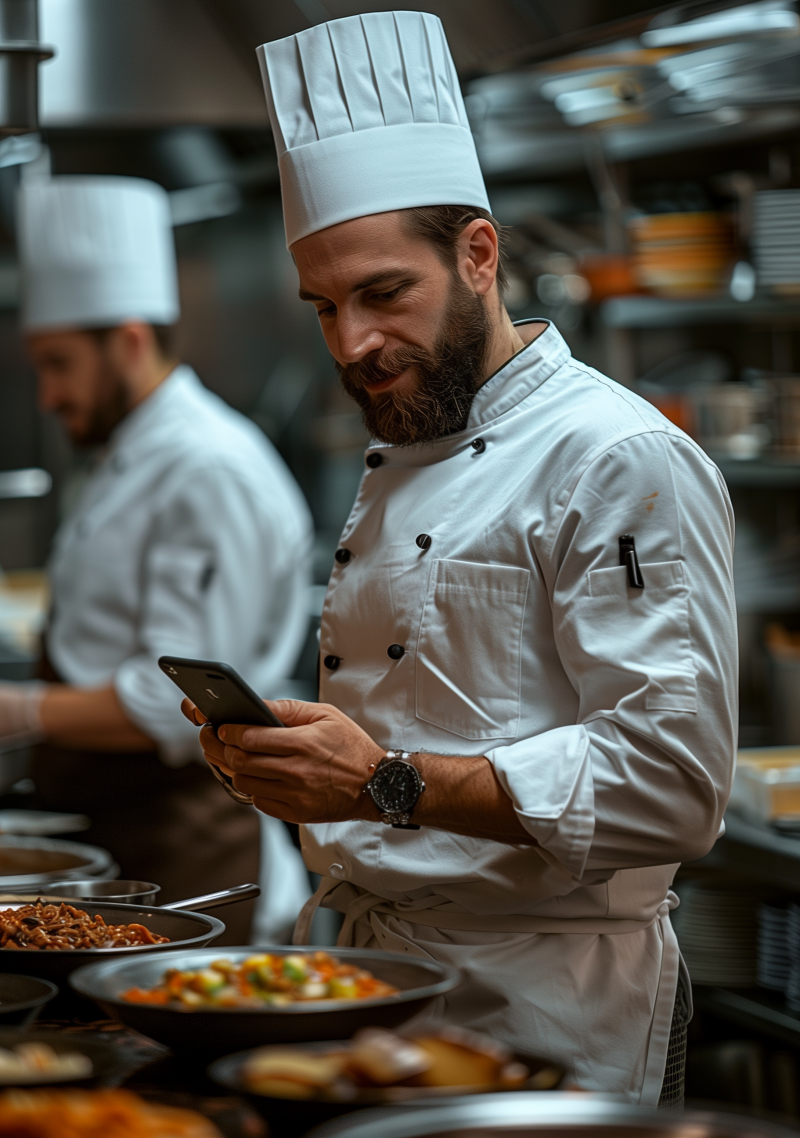 Mobile app B2B ecommerce for restaurnts