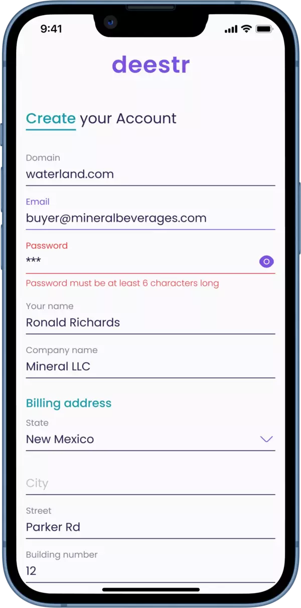 Streamline Your B2B Orders with Our Online App