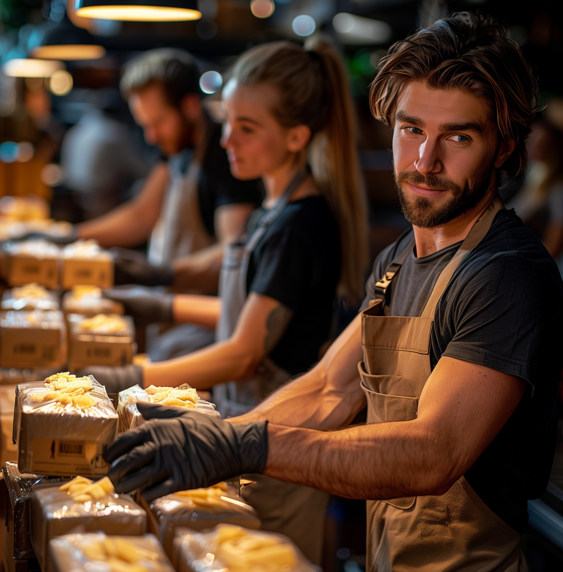 Mobile B2B for restaurants